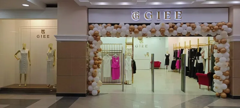 Магазин одежды "GIEE" переехал на 2-й этаж!